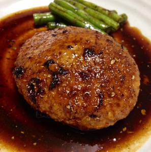 鶏つくねの照り焼き