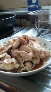 豚バラ肉照り煮