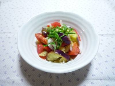 トマトの甘酢あえ