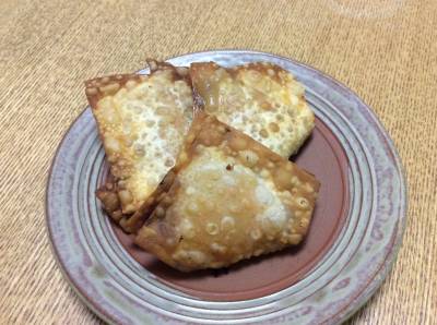 納豆揚げワンタン