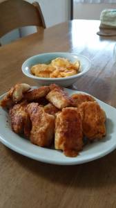 焼きちくわの甘辛ソース