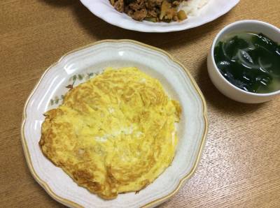 卵とねぎの炒め物