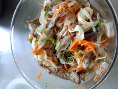 あじの南蛮漬け