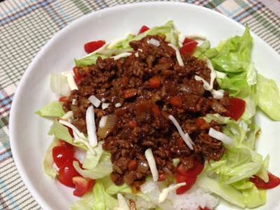 簡単タコライス