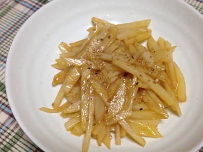 じゃがいものきんぴら