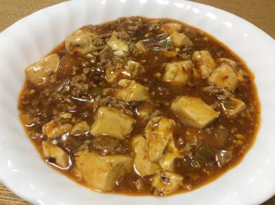 トマト入りマーボー豆腐