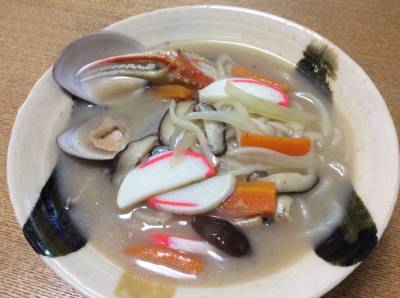 煮込みチャンポンうどん