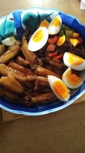 鶏手羽のはちみつじょうゆ煮