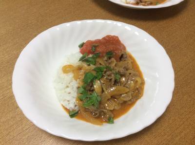 簡単ビーフストロガノフ