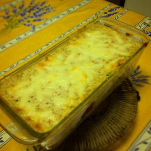 豆腐のごま風味グラタン