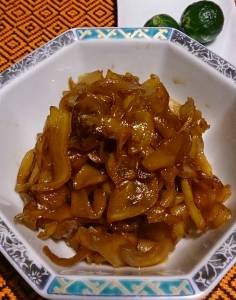 新しょうがべっこう煮