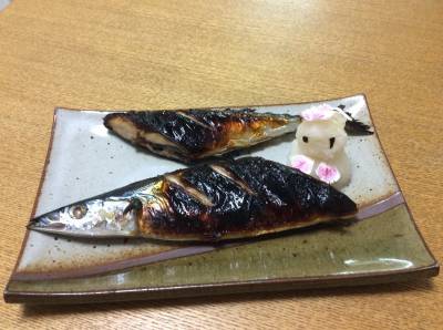 さんまの塩焼き