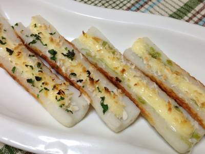 ちくわのチーズマヨグリル