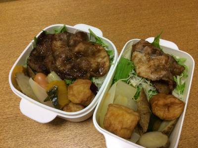 豚バラ肉のしょうが焼き丼