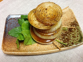 焼き新たまねぎ