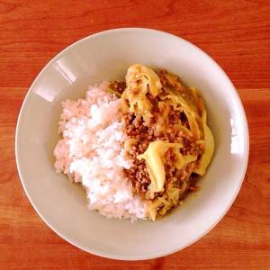 キャベツのカレー煮