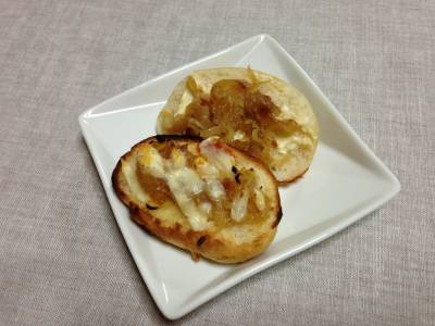 たまねぎジャムトースト