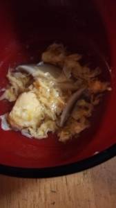 しいたけのかきたま汁