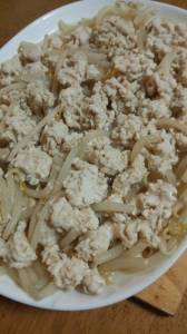 お助け!鶏ひきレンジ蒸し