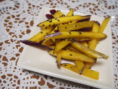 さつまいものきんぴら