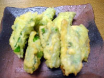 鶏肉の梅肉はさみ揚げ