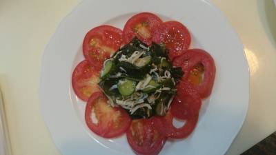 きゅうりとわかめの和風サラダ