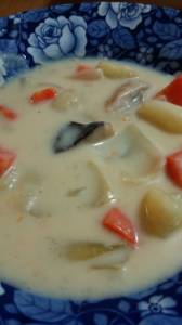 秋野菜のミルクシチュー