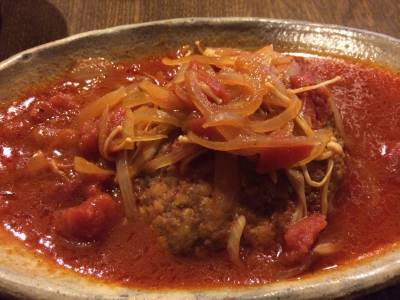 煮込み豆腐ハンバーグ