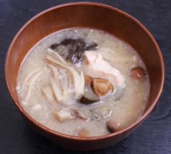 きのこの吹き寄せ汁