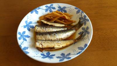 いわしのしょうが煮
