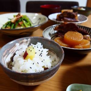 さつまいもご飯