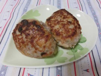 和風きのこハンバーグ