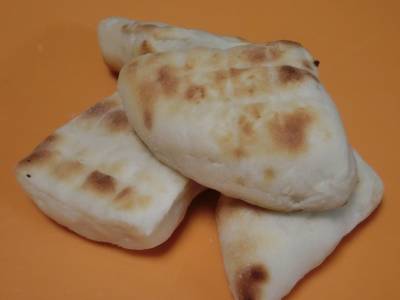 簡単網焼きパン