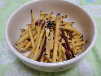 さつまいものきんぴら