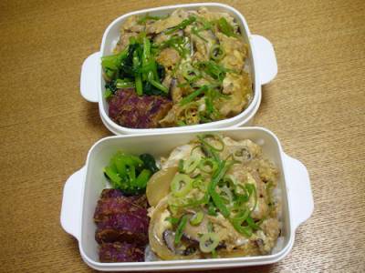 鶏ひき肉の親子丼