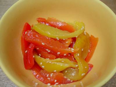 パプリカのナムル