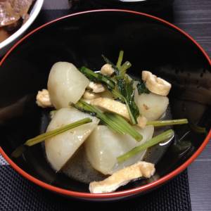 小かぶの炒め煮