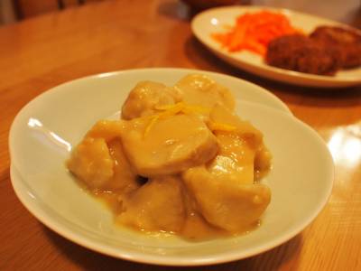 里芋の柚子みそ煮