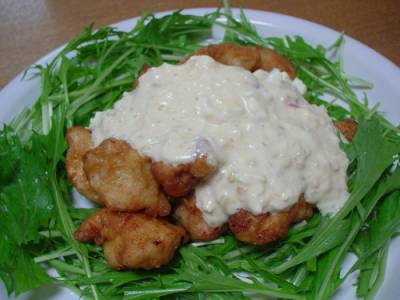 麦みそタルタル！チキン南蛮