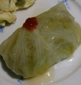 キャベツのロールキャベツ