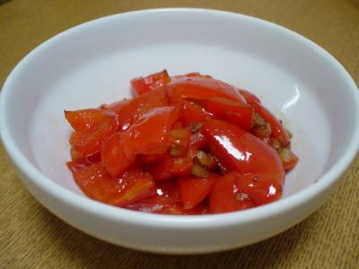 ジャンボピーマンのきんぴら