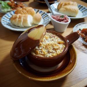 チキンマカロニグラタン