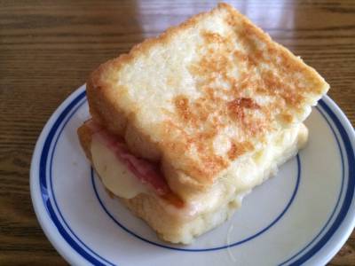 クロックムッシュ風フレンチトースト