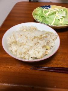 しょうがご飯