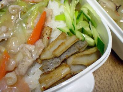 たたきれんこんのきんぴら