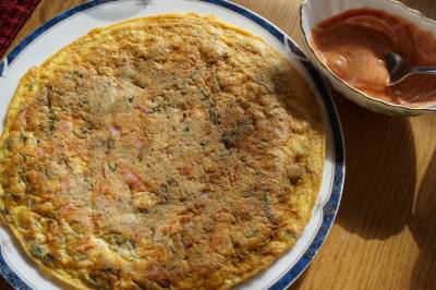 春菊のイタリアンオムレツ