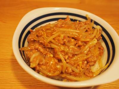 もやしの中華丼