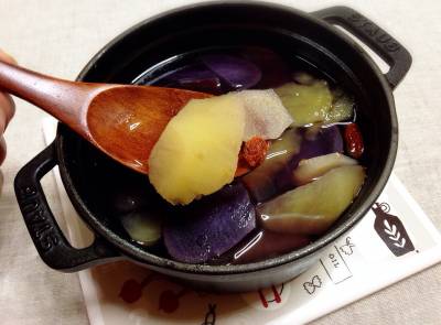 さつまいものしょうがシロップ煮