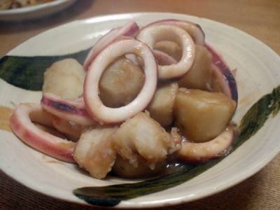 いかと里芋の煮物