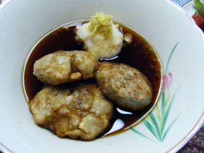 里芋の揚げだし